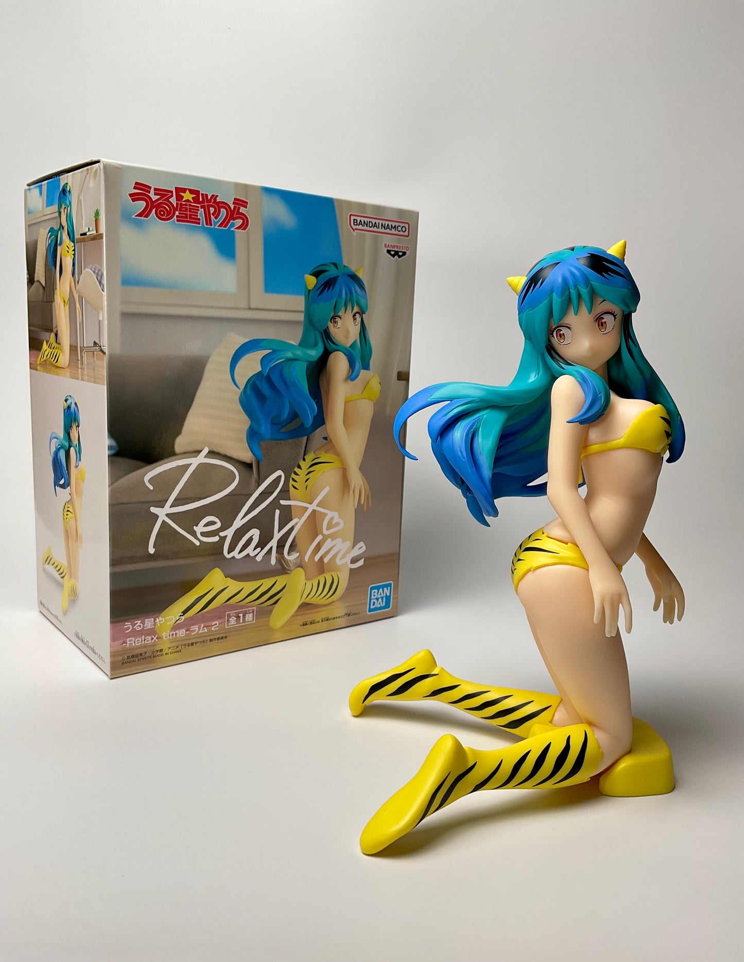 Banpresto Relax time Urusei Yatsura LUM 2 Figure JAPAN OFFICIAL