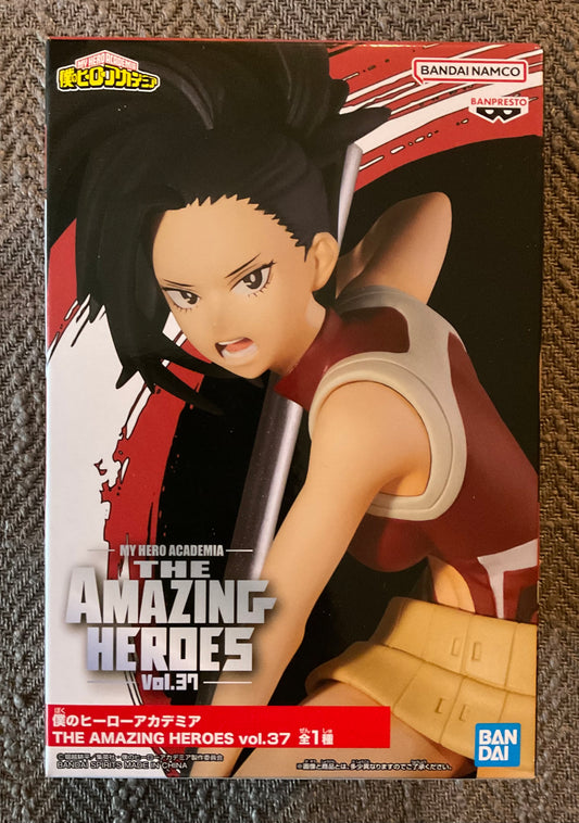 Banpresto- My Hero Academia- The Amazing Heroes- Vol.37 Yaoyorozu Momo Figure