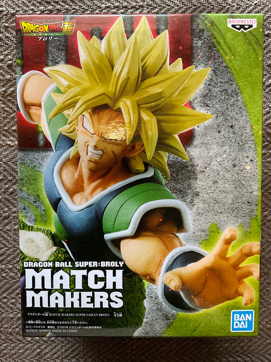 Bandai Namco/Banpresto- dragon ball super / Broly match makers super saiyan broly figure