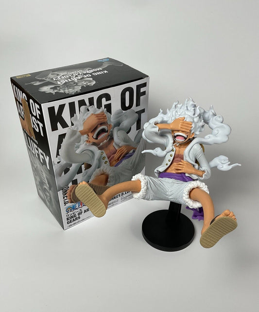 Gear 5 Luffy Figure One Piece King of Artist Banpresto Available now