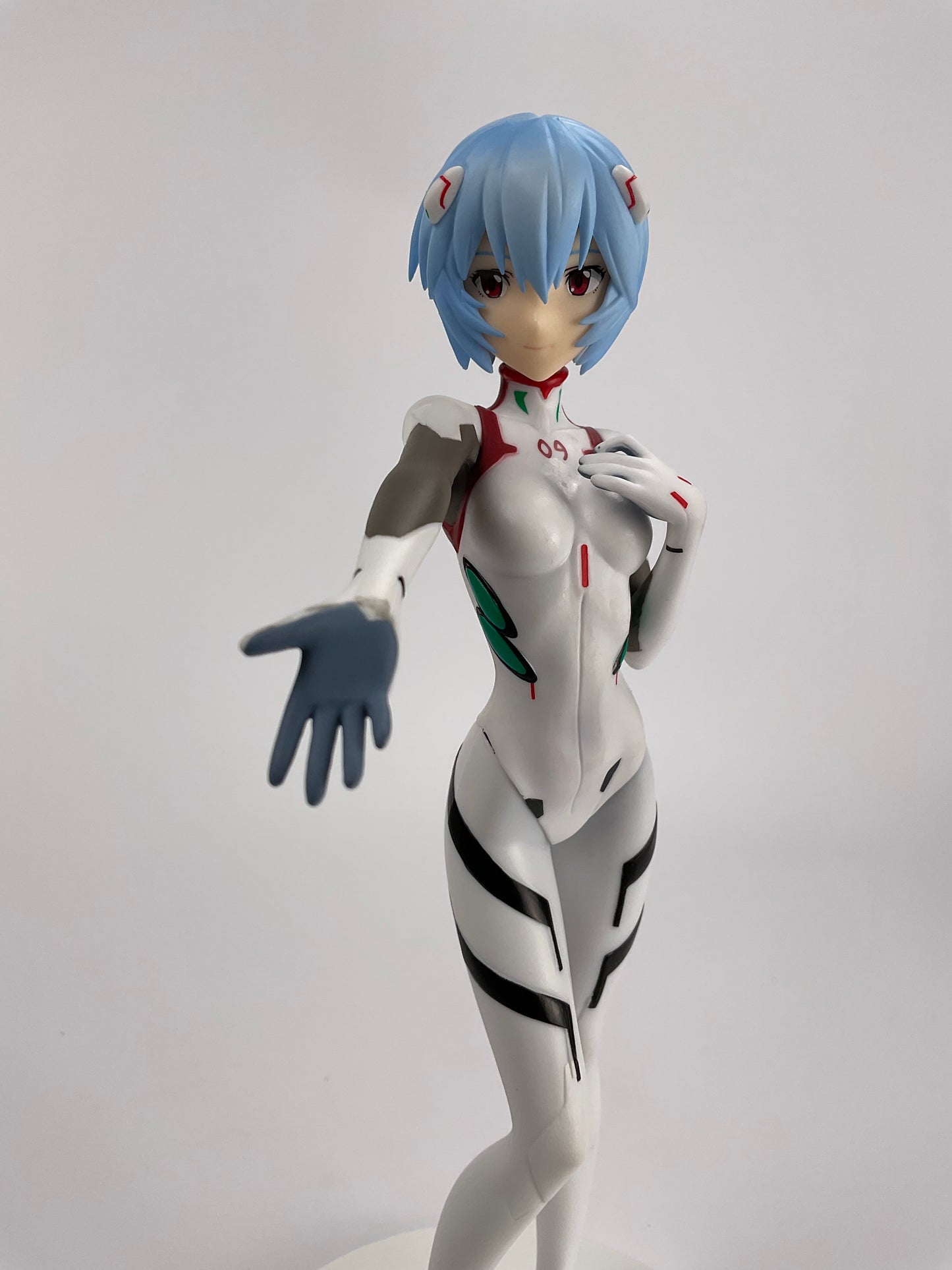 Evangelion Rei Ayanami Hand Over/Momentary White SPM SEGA Figure JPN Import