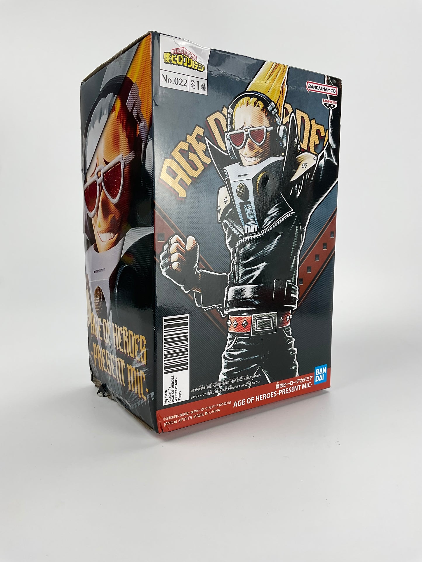 Banpresto - My Hero Academia - Present Mic, Bandai Spirits Age of Heroes Figure