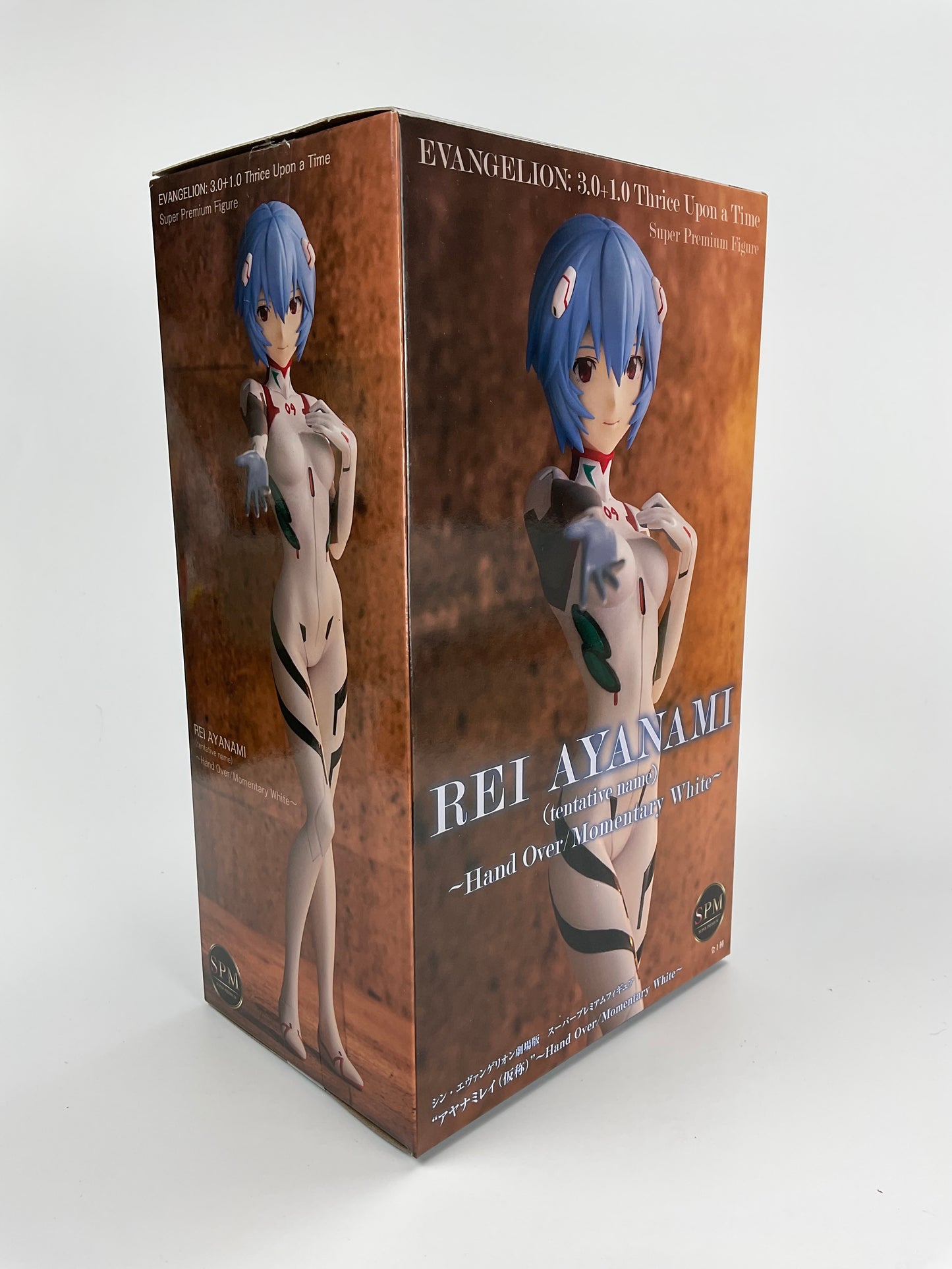 Evangelion Rei Ayanami Hand Over/Momentary White SPM SEGA Figure JPN Import