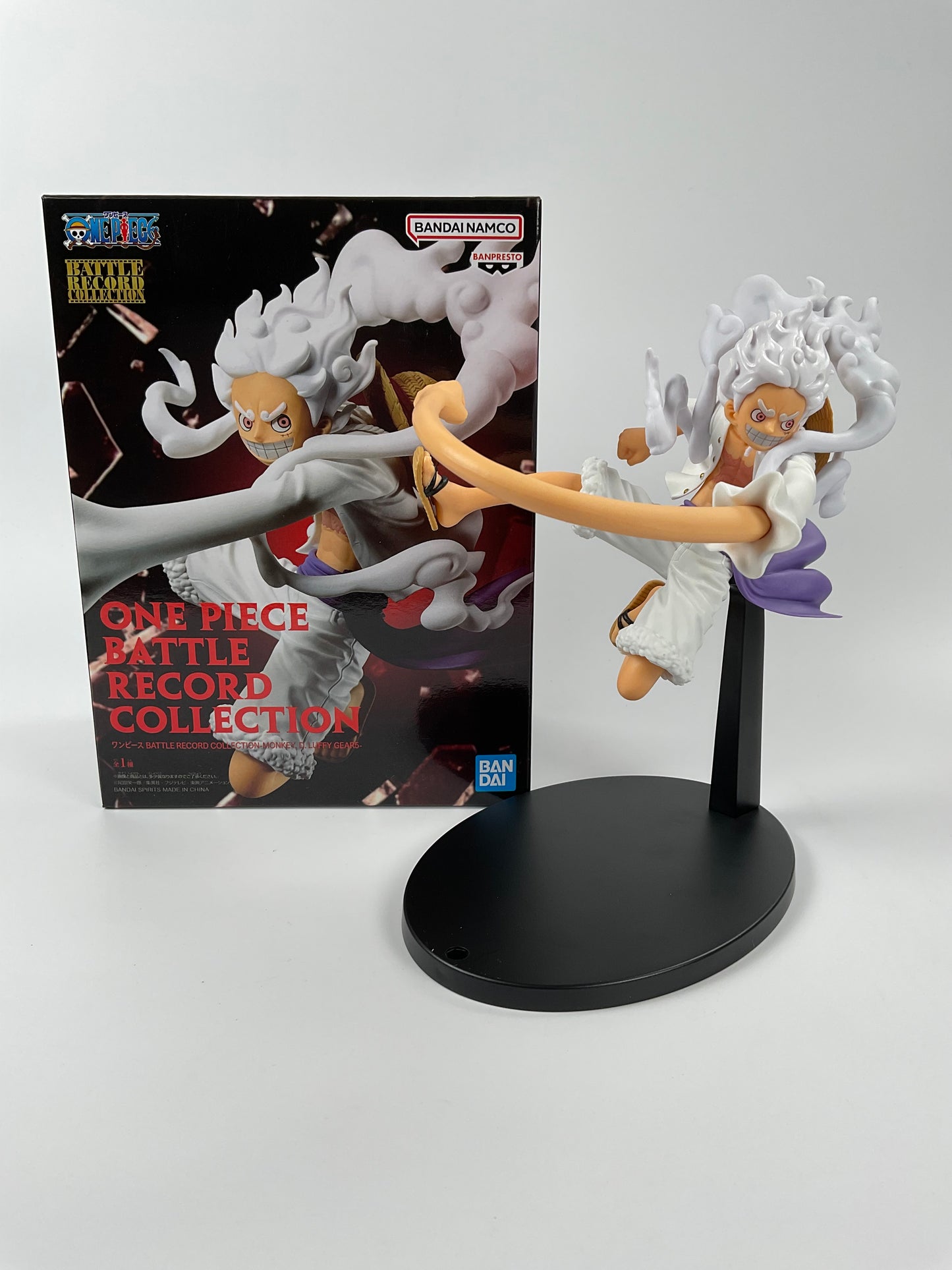 Banpresto - One Piece - Money D. Luffy Gear 5, Bandai Spirits Battle Record Collection Figure