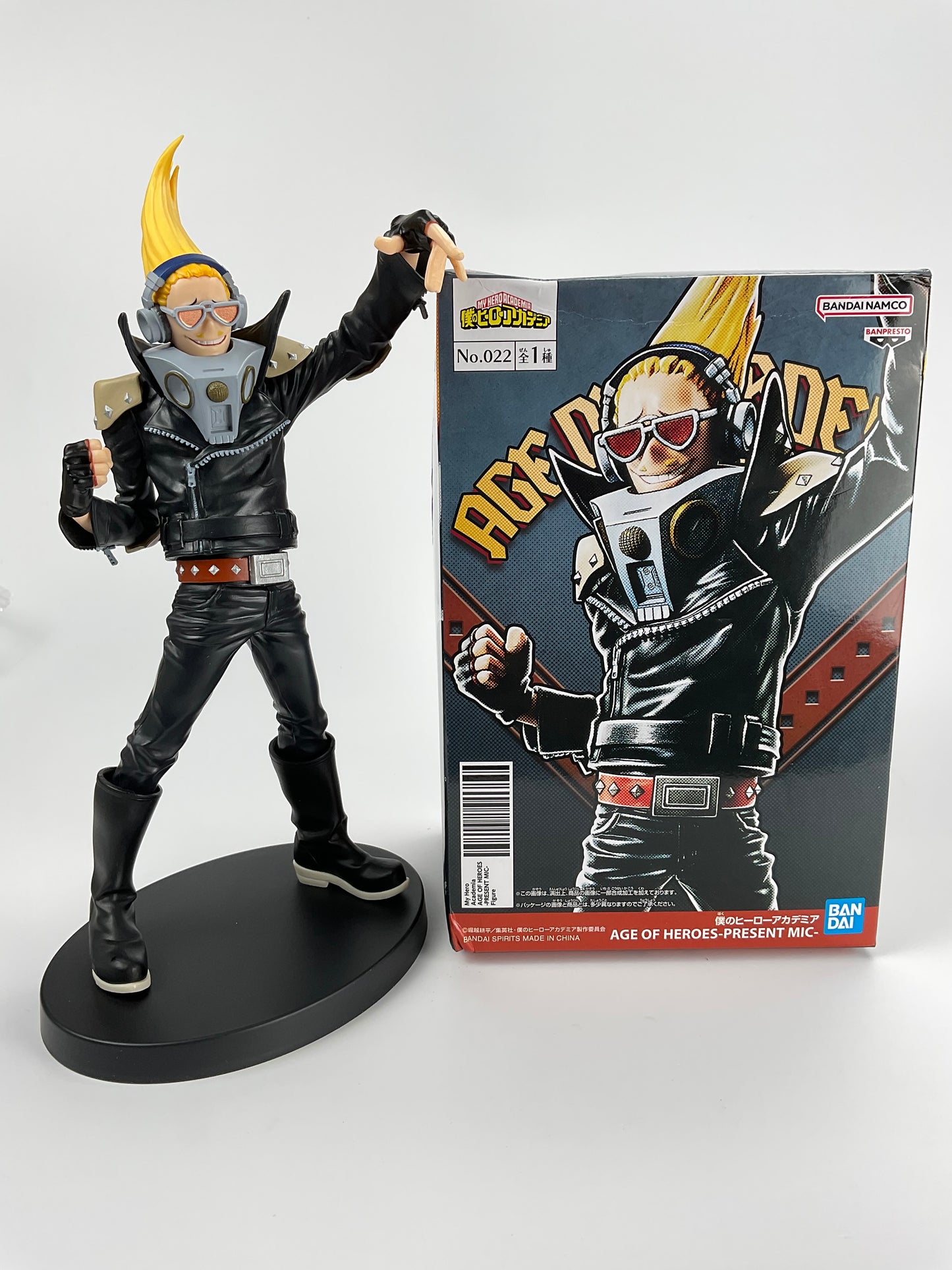 Banpresto - My Hero Academia - Present Mic, Bandai Spirits Age of Heroes Figure