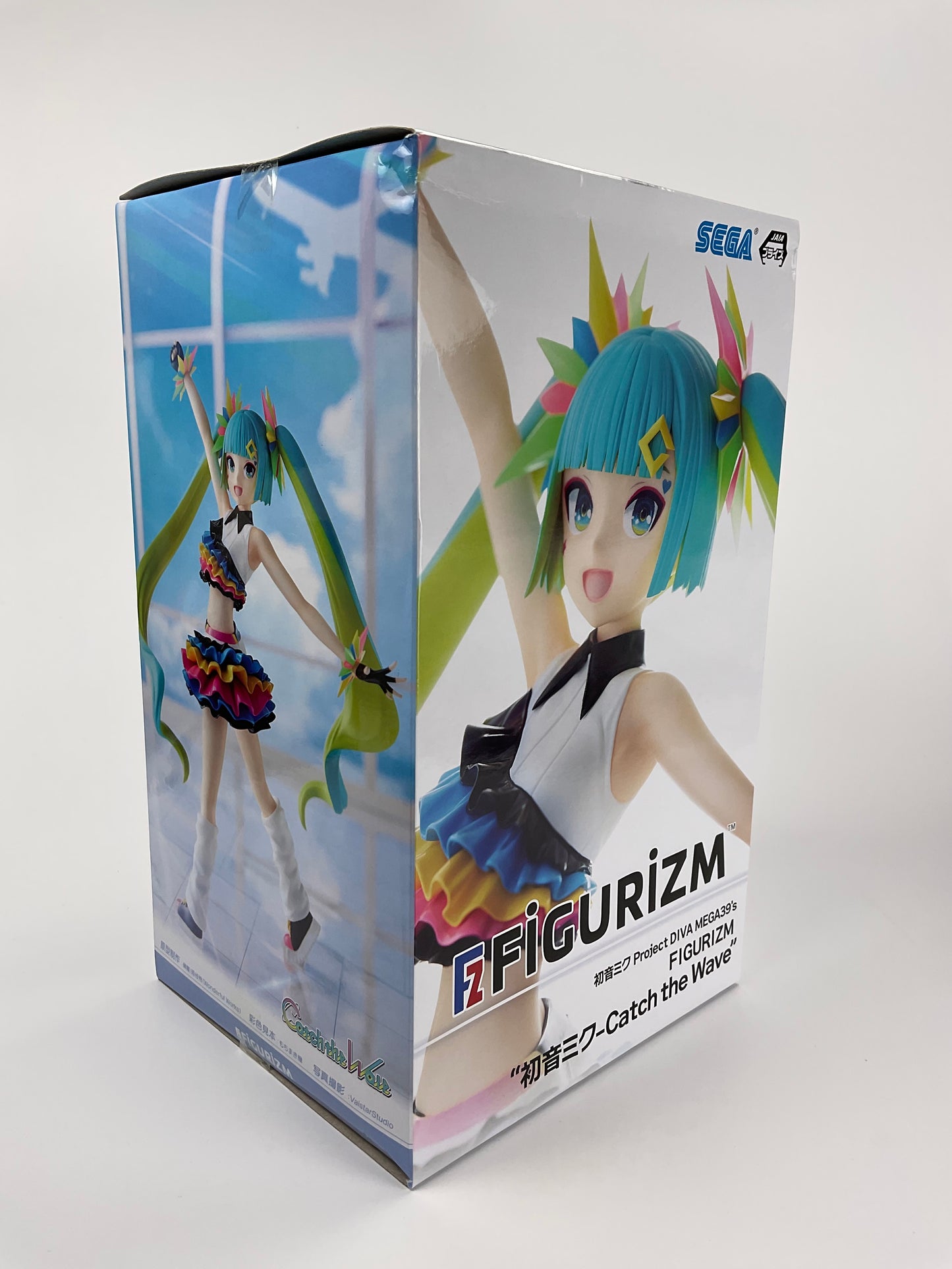 Vocaloid Hatsune Miku Figurizm MEGA 39's Catch The Wave Figure SEGA Anime Japan